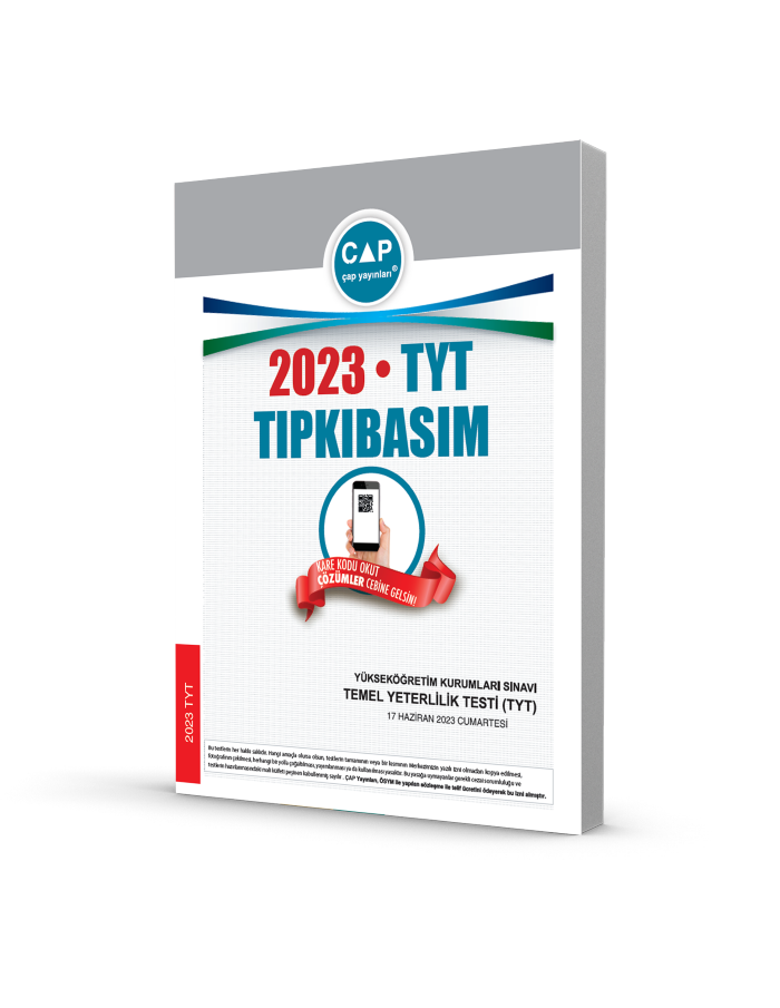 ÇAP TYT TIPKI BASIM 2023